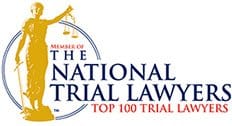 The National TOP 100 Trail Lawyers Badge
