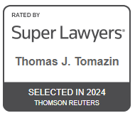 Rated By Super lawyers Thomas J. Tomazin Selected in 2024